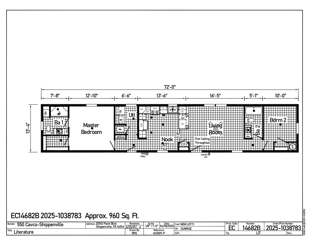 We 11 floorplan